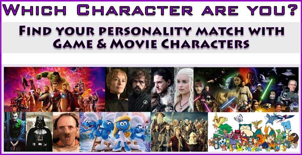 Which Character are you test